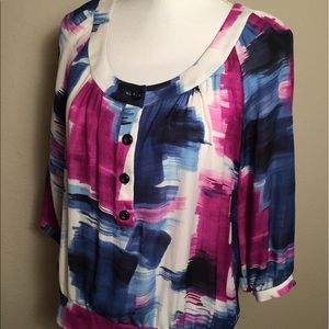 Ann Klein Silk Blouse